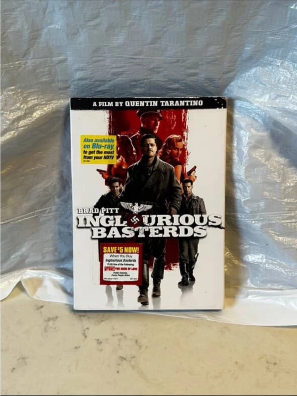 Inglourious Basterds DVD - White/Black Cover